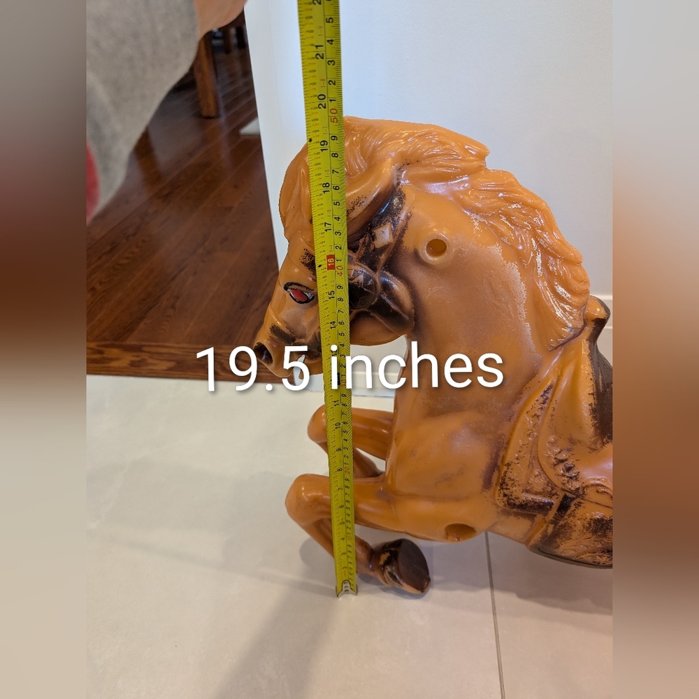 Vintage Plastic Rocking Horse - Picture 10 of 10